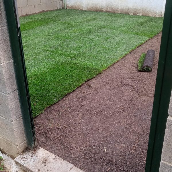 INSTALACION CESPED TEPE NATURAL